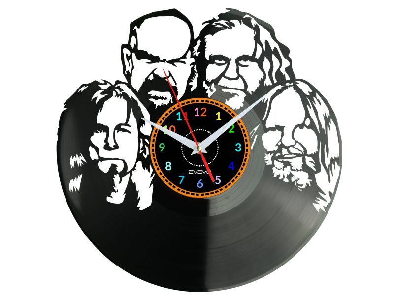 Slayer Vinyl Zegar Ścienny Płyta Winylowa Nowoczesny Dekoracyjny Na Prezent Urodziny