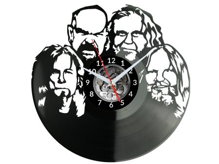 Slayer Vinyl Zegar Ścienny Płyta Winylowa Nowoczesny Dekoracyjny Na Prezent Urodziny