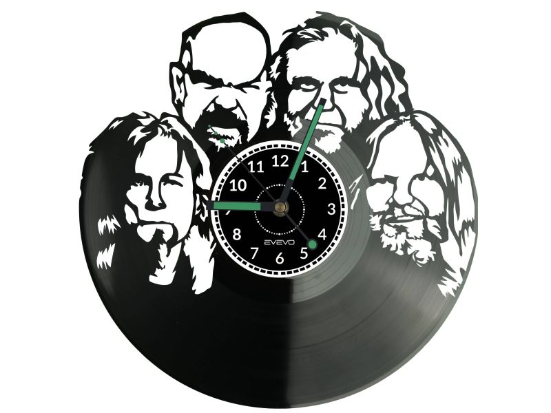 Slayer Vinyl Zegar Ścienny Płyta Winylowa Nowoczesny Dekoracyjny Na Prezent Urodziny