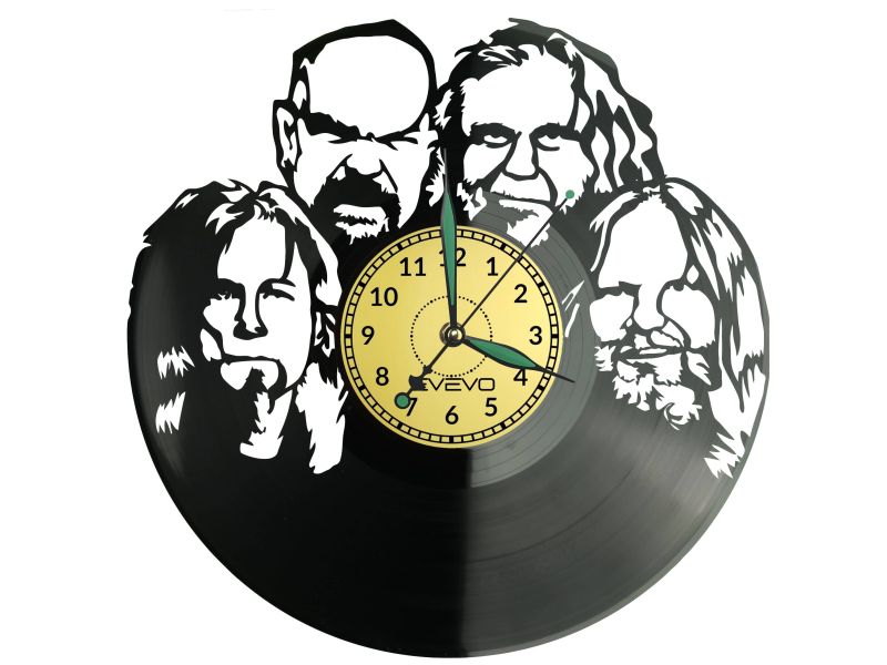 Slayer Vinyl Zegar Ścienny Płyta Winylowa Nowoczesny Dekoracyjny Na Prezent Urodziny