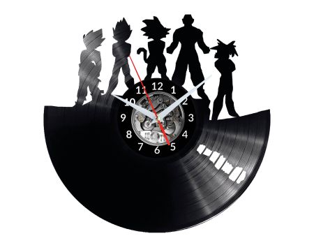 Dragon Ball Vinyl Zegar Ścienny Płyta Winylowa Nowoczesny Dekoracyjny Na Prezent Urodziny