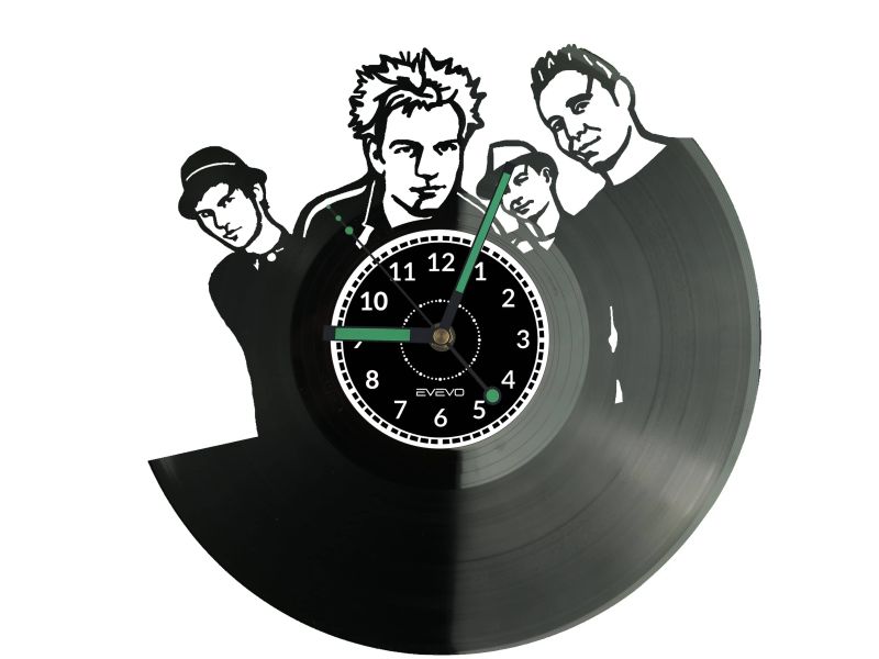 SUM41 Vinyl Zegar Ścienny Płyta Winylowa Nowoczesny Dekoracyjny Na Prezent Urodziny