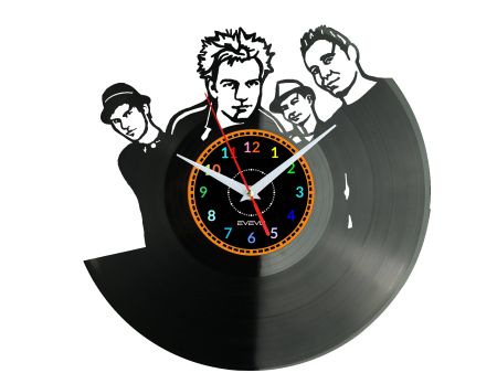 SUM41 Vinyl Zegar Ścienny Płyta Winylowa Nowoczesny Dekoracyjny Na Prezent Urodziny