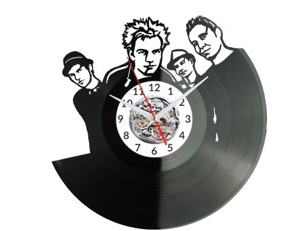 SUM41 Vinyl Zegar Ścienny Płyta Winylowa Nowoczesny Dekoracyjny Na Prezent Urodziny