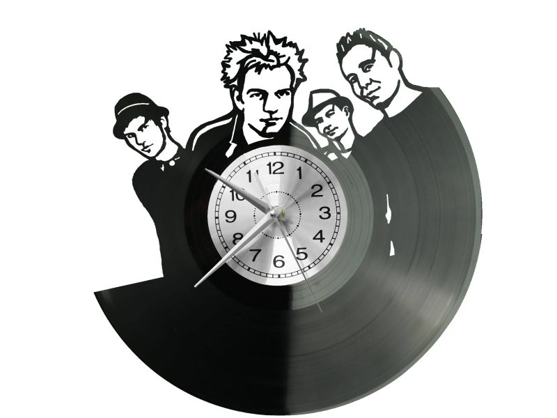 SUM41 Vinyl Zegar Ścienny Płyta Winylowa Nowoczesny Dekoracyjny Na Prezent Urodziny