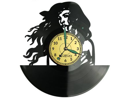 Wonder Woman Vinyl Zegar Ścienny Płyta Winylowa Nowoczesny Dekoracyjny Na Prezent Urodziny