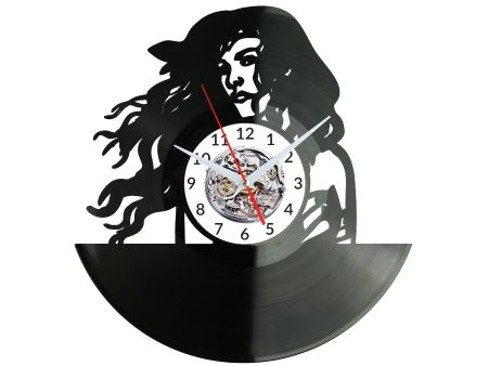 Wonder Woman Vinyl Zegar Ścienny Płyta Winylowa Nowoczesny Dekoracyjny Na Prezent Urodziny