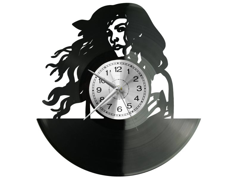 Wonder Woman Vinyl Zegar Ścienny Płyta Winylowa Nowoczesny Dekoracyjny Na Prezent Urodziny