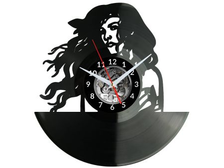 Wonder Woman Vinyl Zegar Ścienny Płyta Winylowa Nowoczesny Dekoracyjny Na Prezent Urodziny