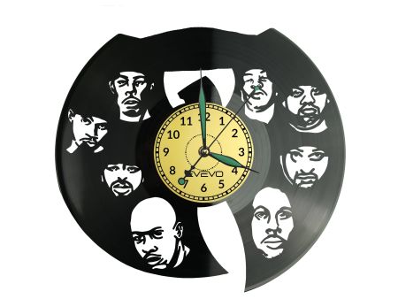 Wu-Tang Vinyl Zegar Ścienny Płyta Winylowa Nowoczesny Dekoracyjny Na Prezent Urodziny