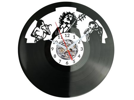 ACDC Vinyl Zegar Ścienny Płyta Winylowa Nowoczesny Dekoracyjny Na Prezent Urodziny