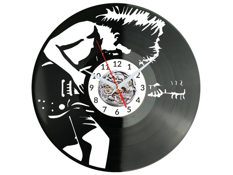 ACDC Vinyl Zegar Ścienny Płyta Winylowa Nowoczesny Dekoracyjny Na Prezent Urodziny