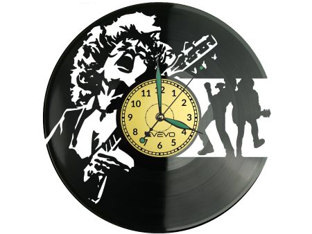 ACDC Vinyl Zegar Ścienny Płyta Winylowa Nowoczesny Dekoracyjny Na Prezent Urodziny