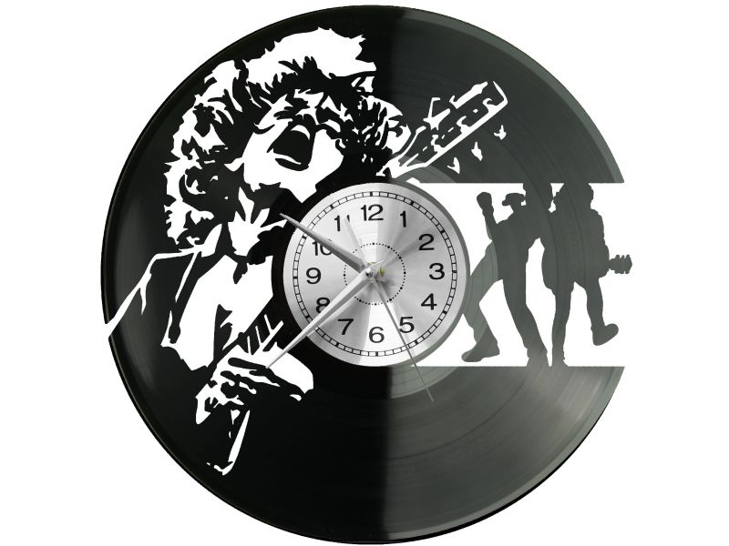 ACDC Vinyl Zegar Ścienny Płyta Winylowa Nowoczesny Dekoracyjny Na Prezent Urodziny