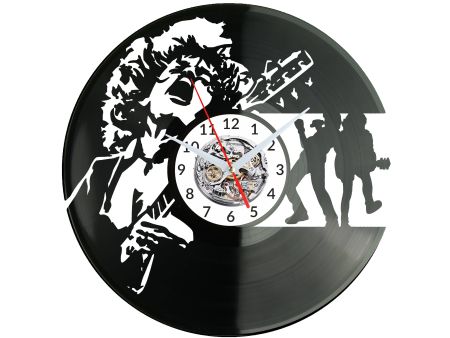 ACDC Vinyl Zegar Ścienny Płyta Winylowa Nowoczesny Dekoracyjny Na Prezent Urodziny