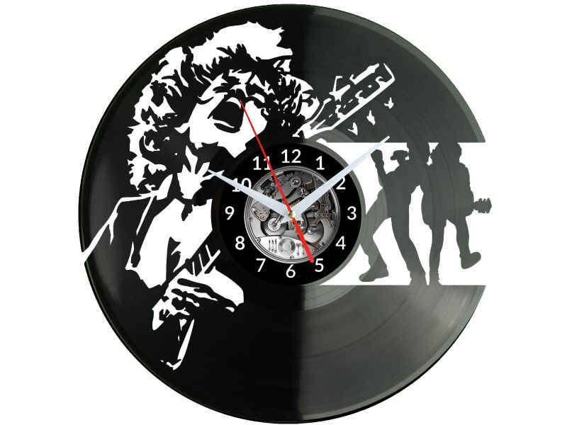 ACDC Vinyl Zegar Ścienny Płyta Winylowa Nowoczesny Dekoracyjny Na Prezent Urodziny