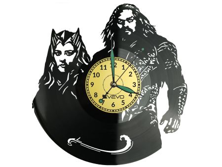 Aquaman Vinyl Zegar Ścienny Płyta Winylowa Nowoczesny Dekoracyjny Na Prezent Urodziny