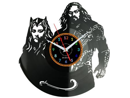 Aquaman Vinyl Zegar Ścienny Płyta Winylowa Nowoczesny Dekoracyjny Na Prezent Urodziny