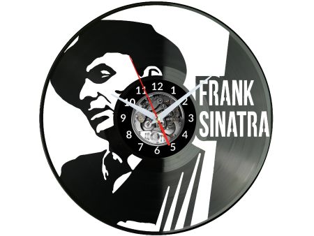 Frank Sinatra Vinyl Zegar Ścienny Płyta Winylowa Nowoczesny Dekoracyjny Na Prezent Urodziny