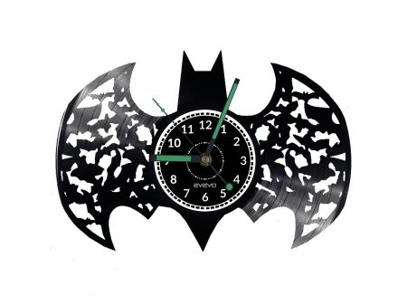 Batman Vinyl Zegar Ścienny Płyta Winylowa Nowoczesny Dekoracyjny Na Prezent Urodziny