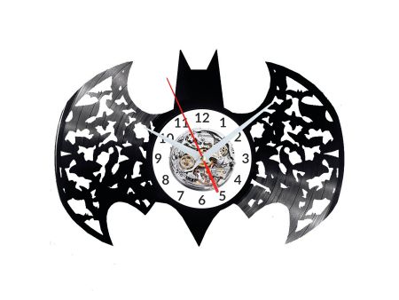 Batman Vinyl Zegar Ścienny Płyta Winylowa Nowoczesny Dekoracyjny Na Prezent Urodziny