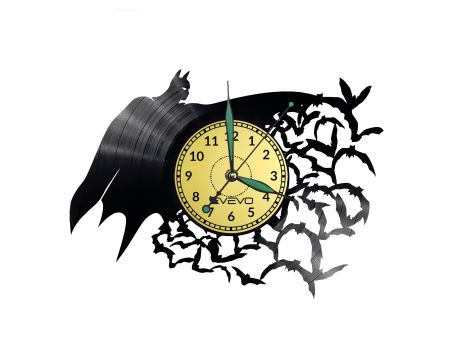 Batman Vinyl Zegar Ścienny Płyta Winylowa Nowoczesny Dekoracyjny Na Prezent Urodziny