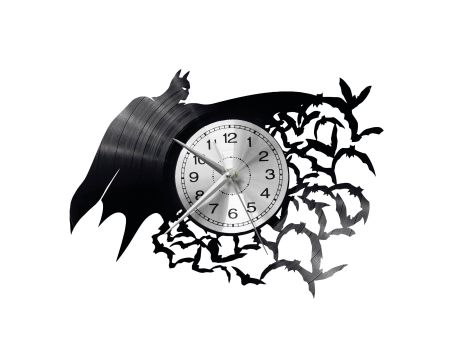 Batman Vinyl Zegar Ścienny Płyta Winylowa Nowoczesny Dekoracyjny Na Prezent Urodziny