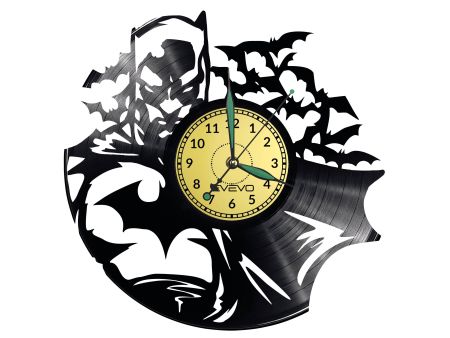 Batman Vinyl Zegar Ścienny Płyta Winylowa Nowoczesny Dekoracyjny Na Prezent Urodziny