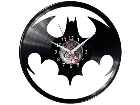 Batman Vinyl Zegar Ścienny Płyta Winylowa Nowoczesny Dekoracyjny Na Prezent Urodziny