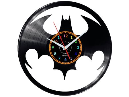 Batman Vinyl Zegar Ścienny Płyta Winylowa Nowoczesny Dekoracyjny Na Prezent Urodziny