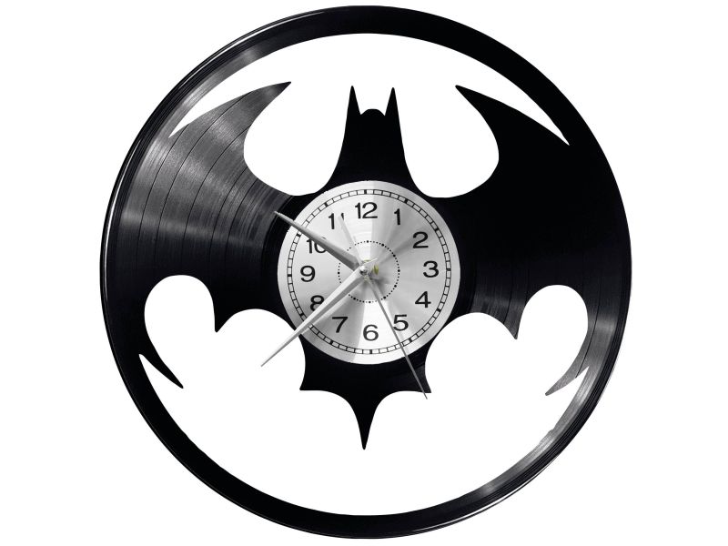 Batman Vinyl Zegar Ścienny Płyta Winylowa Nowoczesny Dekoracyjny Na Prezent Urodziny