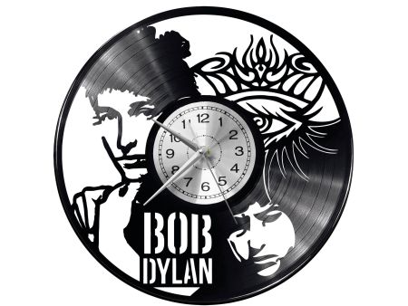 Bob Dylan Vinyl Zegar Ścienny Płyta Winylowa Nowoczesny Dekoracyjny Na Prezent Urodziny