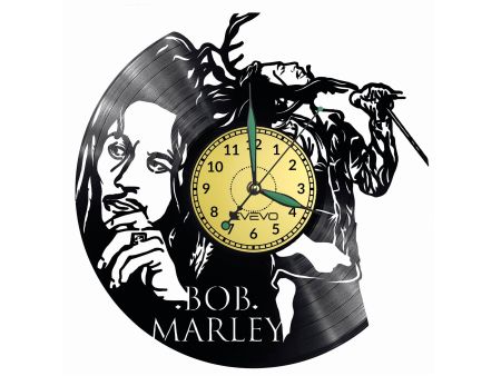 Bob Marley Vinyl Zegar Ścienny Płyta Winylowa Nowoczesny Dekoracyjny Na Prezent Urodziny