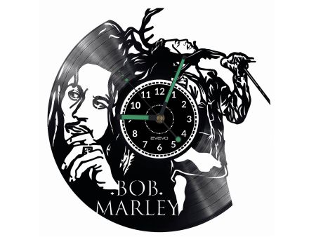 Bob Marley Vinyl Zegar Ścienny Płyta Winylowa Nowoczesny Dekoracyjny Na Prezent Urodziny