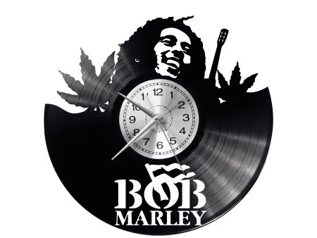 Bob Marley Vinyl Zegar Ścienny Płyta Winylowa Nowoczesny Dekoracyjny Na Prezent Urodziny