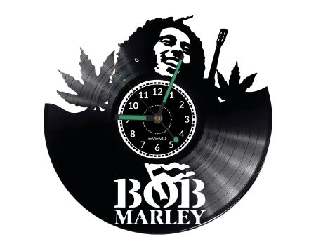 Bob Marley Vinyl Zegar Ścienny Płyta Winylowa Nowoczesny Dekoracyjny Na Prezent Urodziny