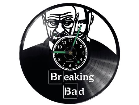 Breaking Bad Vinyl Zegar Ścienny Płyta Winylowa Nowoczesny Dekoracyjny Na Prezent Urodziny