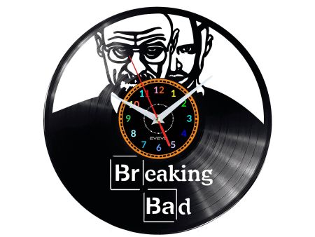 Breaking Bad Vinyl Zegar Ścienny Płyta Winylowa Nowoczesny Dekoracyjny Na Prezent Urodziny