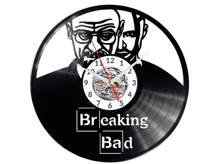 Breaking Bad Vinyl Zegar Ścienny Płyta Winylowa Nowoczesny Dekoracyjny Na Prezent Urodziny