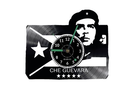 CHE GUEVARA Vinyl Zegar Ścienny Płyta Winylowa Nowoczesny Dekoracyjny Na Prezent Urodziny