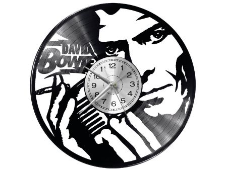 DAWID BOWIE Vinyl Zegar Ścienny Płyta Winylowa Nowoczesny 
Dekoracyjny Na Prezent Urodziny