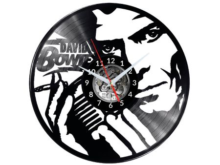 DAWID BOWIE Vinyl Zegar Ścienny Płyta Winylowa Nowoczesny 
Dekoracyjny Na Prezent Urodziny