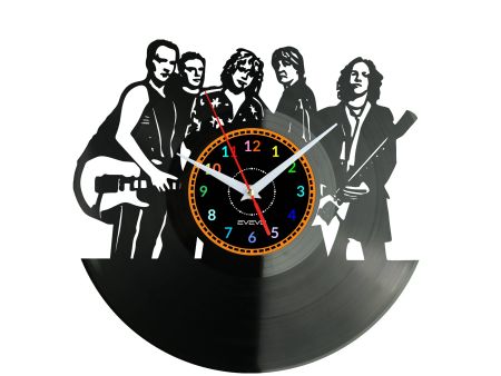 Def-Leppard Vinyl Zegar Ścienny Płyta Winylowa Nowoczesny 
Dekoracyjny Na Prezent Urodziny