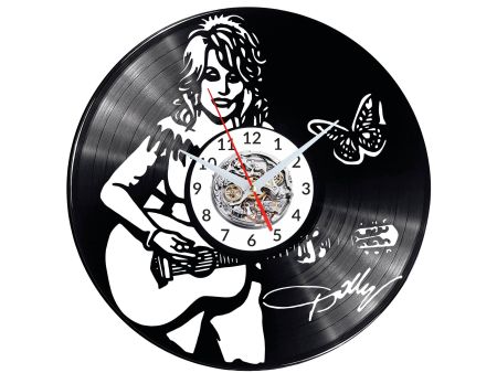 Dolly Parton Vinyl Zegar Ścienny Płyta Winylowa Nowoczesny 
Dekoracyjny Na Prezent Urodziny