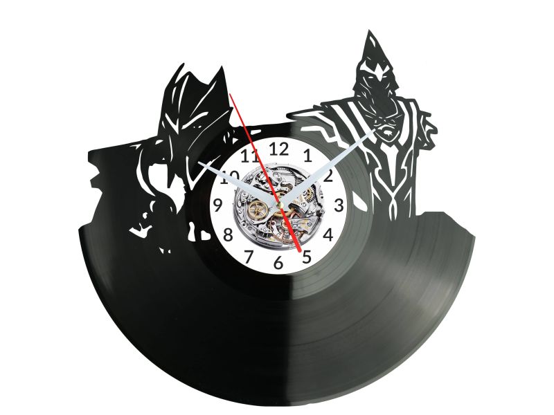 DOTA2 Vinyl Zegar Ścienny Płyta Winylowa Nowoczesny 
Dekoracyjny Na Prezent Urodziny