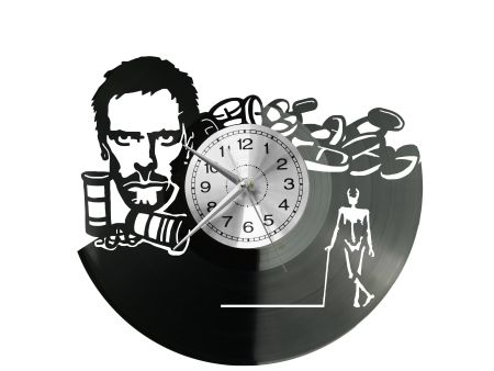 Dr House Vinyl Zegar Ścienny Płyta Winylowa Nowoczesny 
Dekoracyjny Na Prezent Urodziny