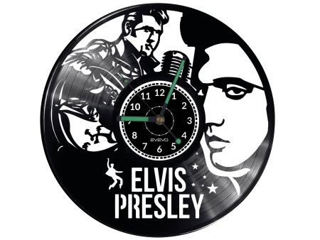 Elvis Presley Vinyl Zegar Ścienny Płyta Winylowa Nowoczesny 
Dekoracyjny Na Prezent Urodziny