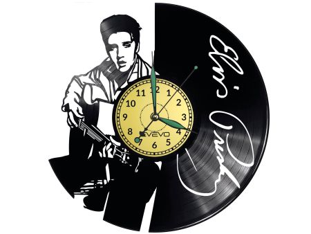 Elvis Presley Vinyl Zegar Ścienny Płyta Winylowa Nowoczesny 
Dekoracyjny Na Prezent Urodziny