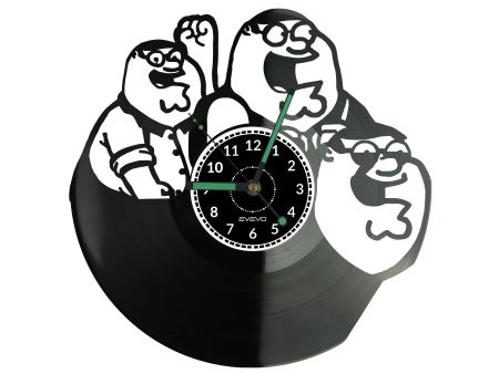 FAMILY GUY Vinyl Zegar Ścienny Płyta Winylowa Nowoczesny 
Dekoracyjny Na Prezent Urodziny