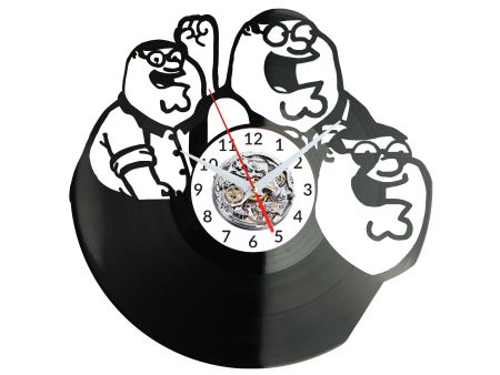 FAMILY GUY Vinyl Zegar Ścienny Płyta Winylowa Nowoczesny 
Dekoracyjny Na Prezent Urodziny